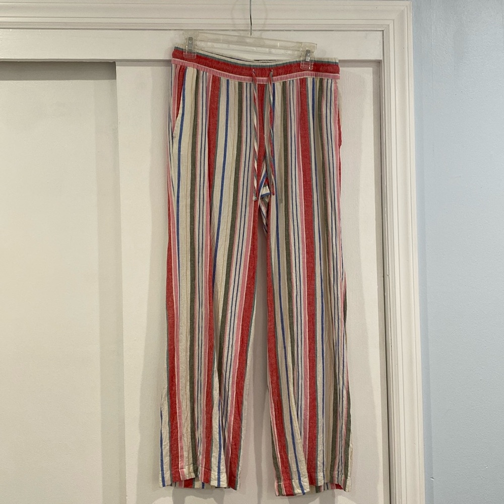 Old Navy colorful linen pants